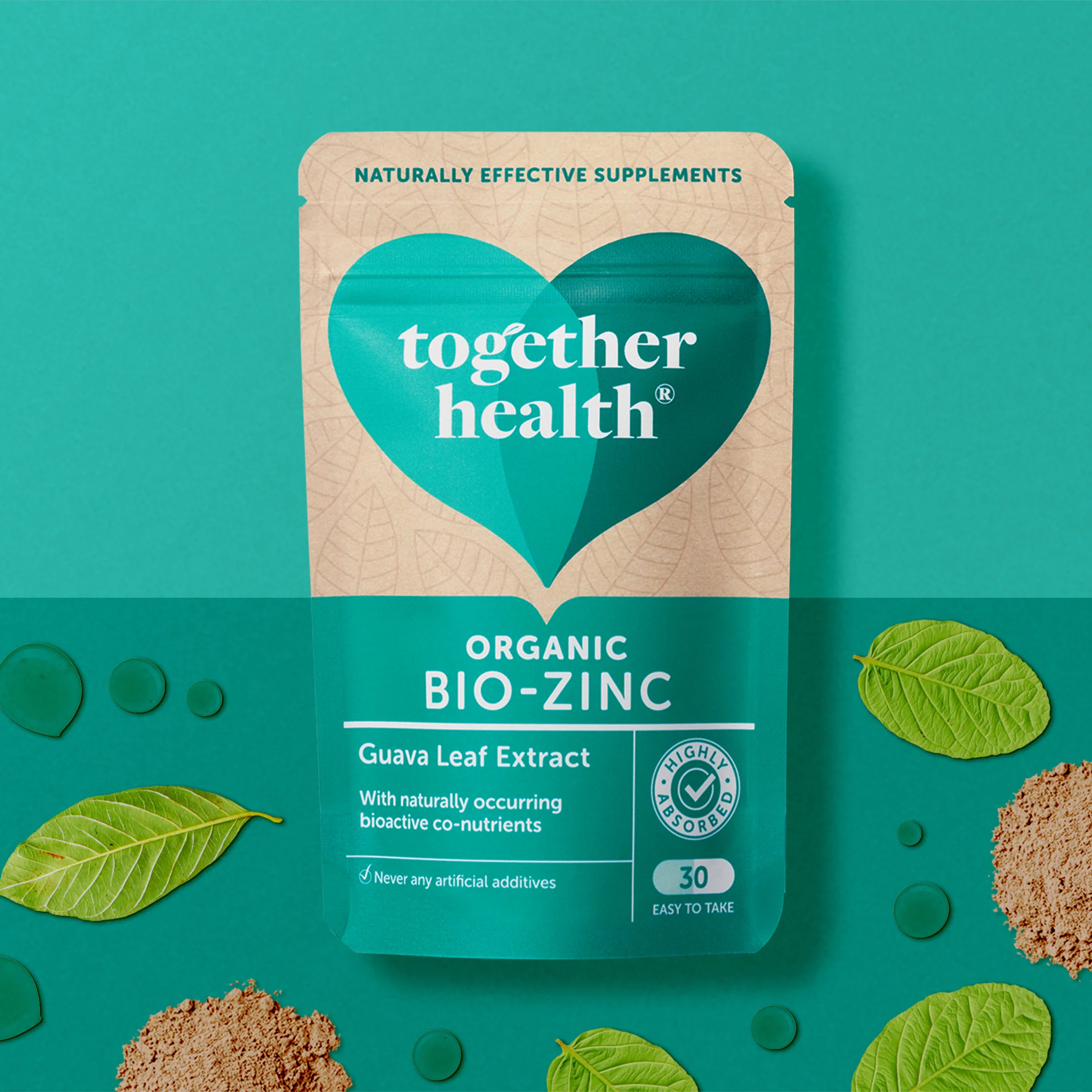 Together Health - Wholefood Organic Zinc 30s