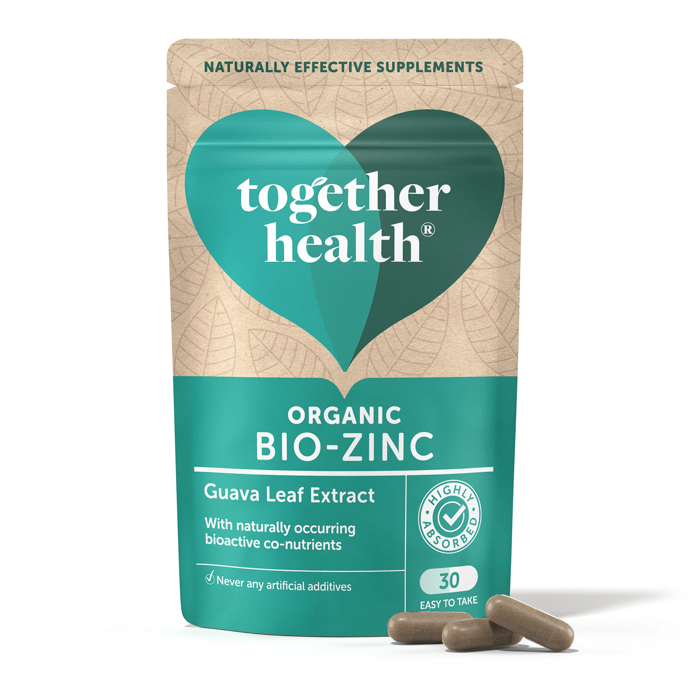 Together Health - Wholefood Organic Zinc 30s - Image 2