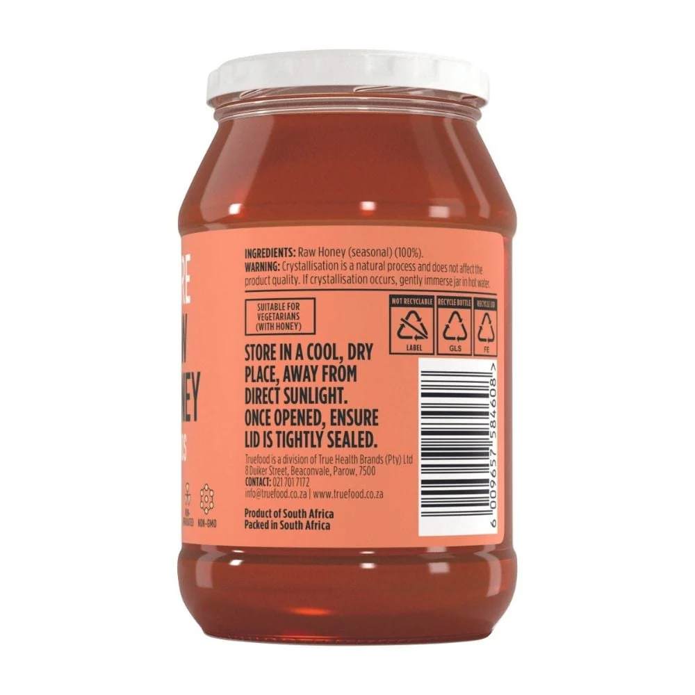 Truefood - Honey Raw Fynbos 1kg - Image 2