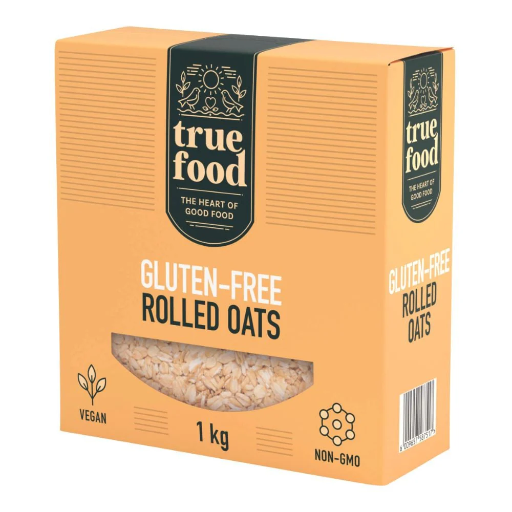 Truefood - Rolled Oats Gluten Free 1kg