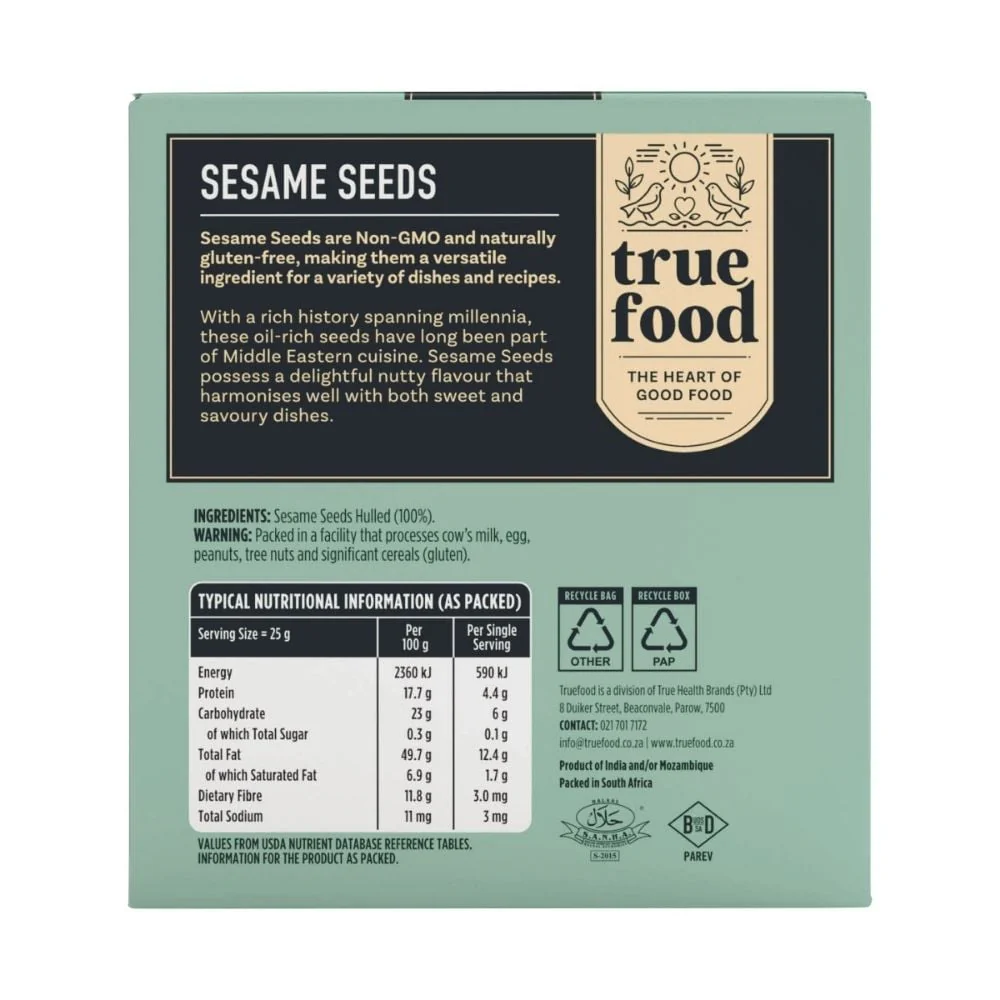 Truefood - Sesame Seed 400g - Image 2