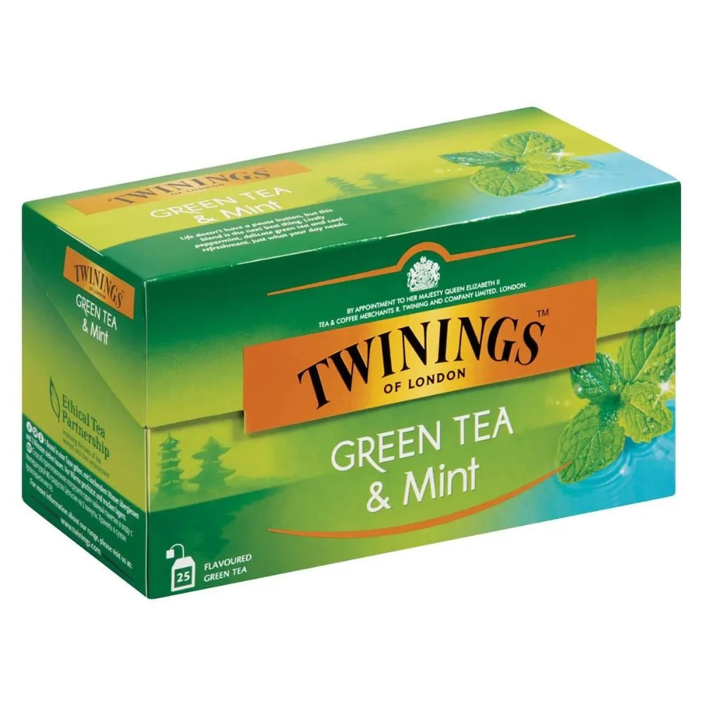 Twinings - Green Tea & Mint 25s - Image 2
