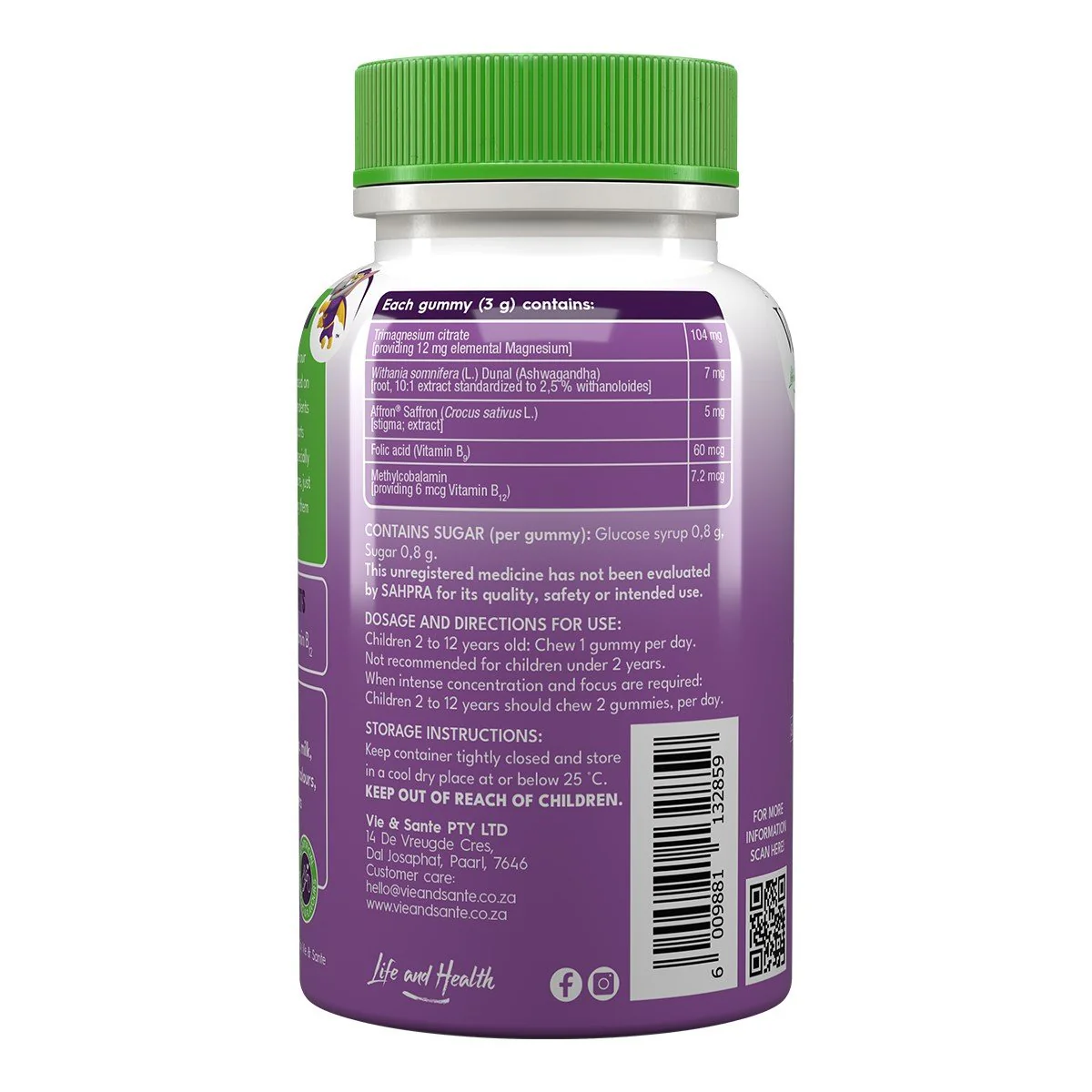 V&S - Brain Batteries Gummies 30s - Image 2