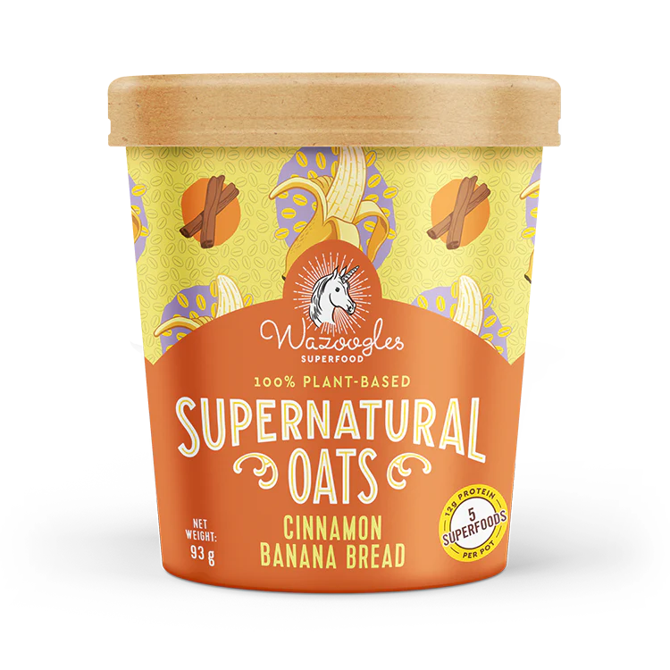 Wazoogles - Oat Pot Cinnamon Banana Bread 93g