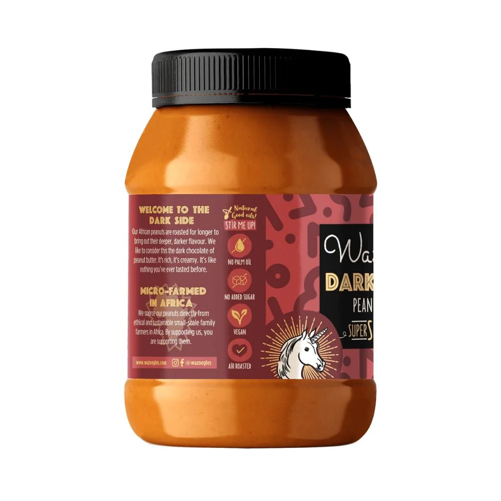 Wazoogles - Peanut Butter Dark Roast Smooth 800g - Image 3