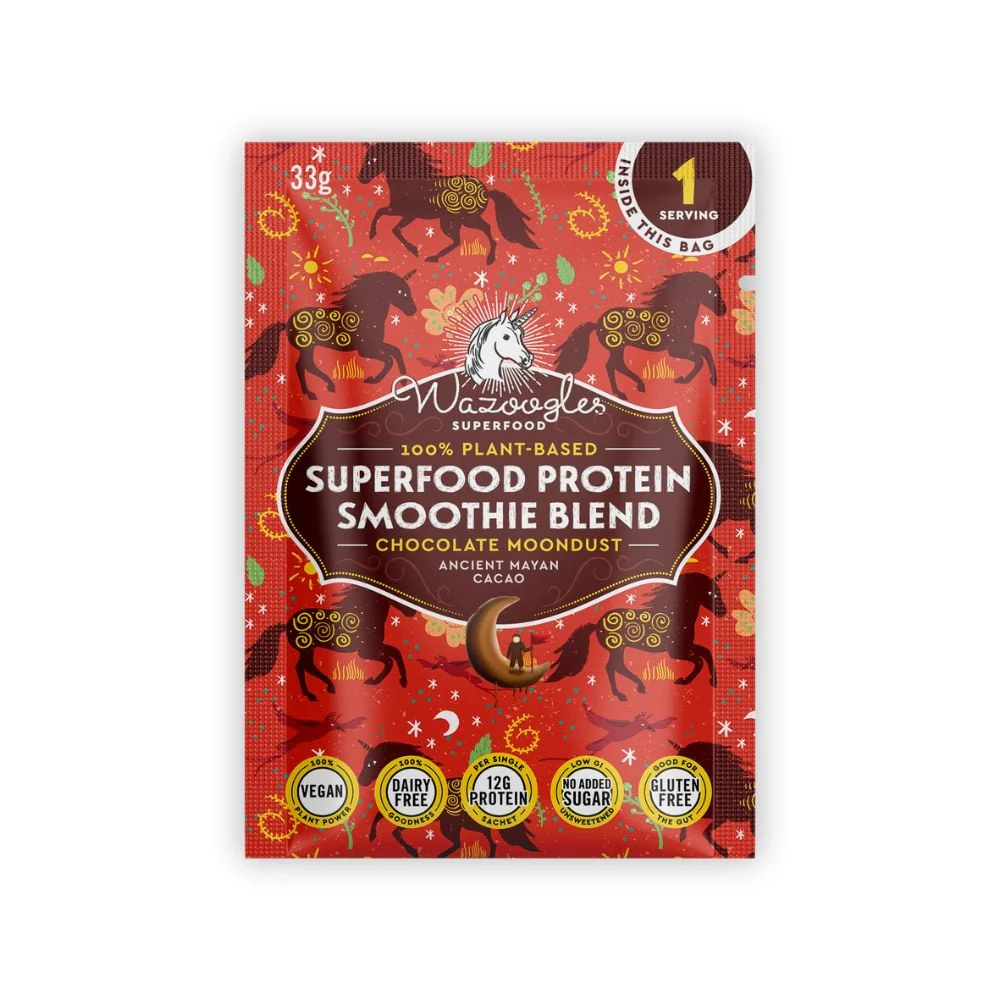 Wazoogles - Superfood Protein Blend Chocolate Moondust 1kg - Image 6