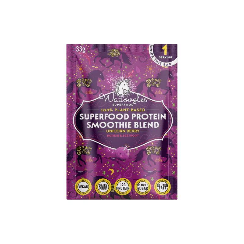 Wazoogles - Superfood Protein Blend Unicorn Berry 1kg - Image 2