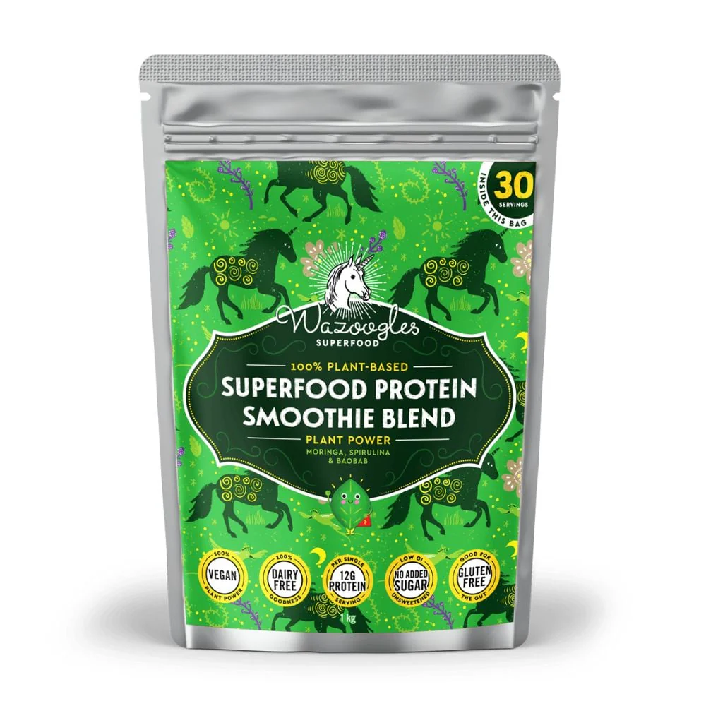 Wazoogles - Superfood Protein Smoothie Blend Plant Power 1kg