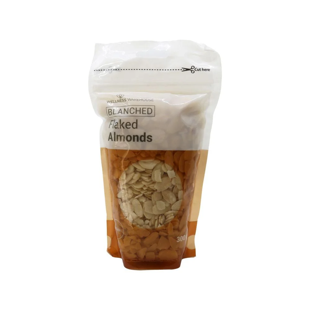 Wellness - Almonds Flaked Blanched 300g