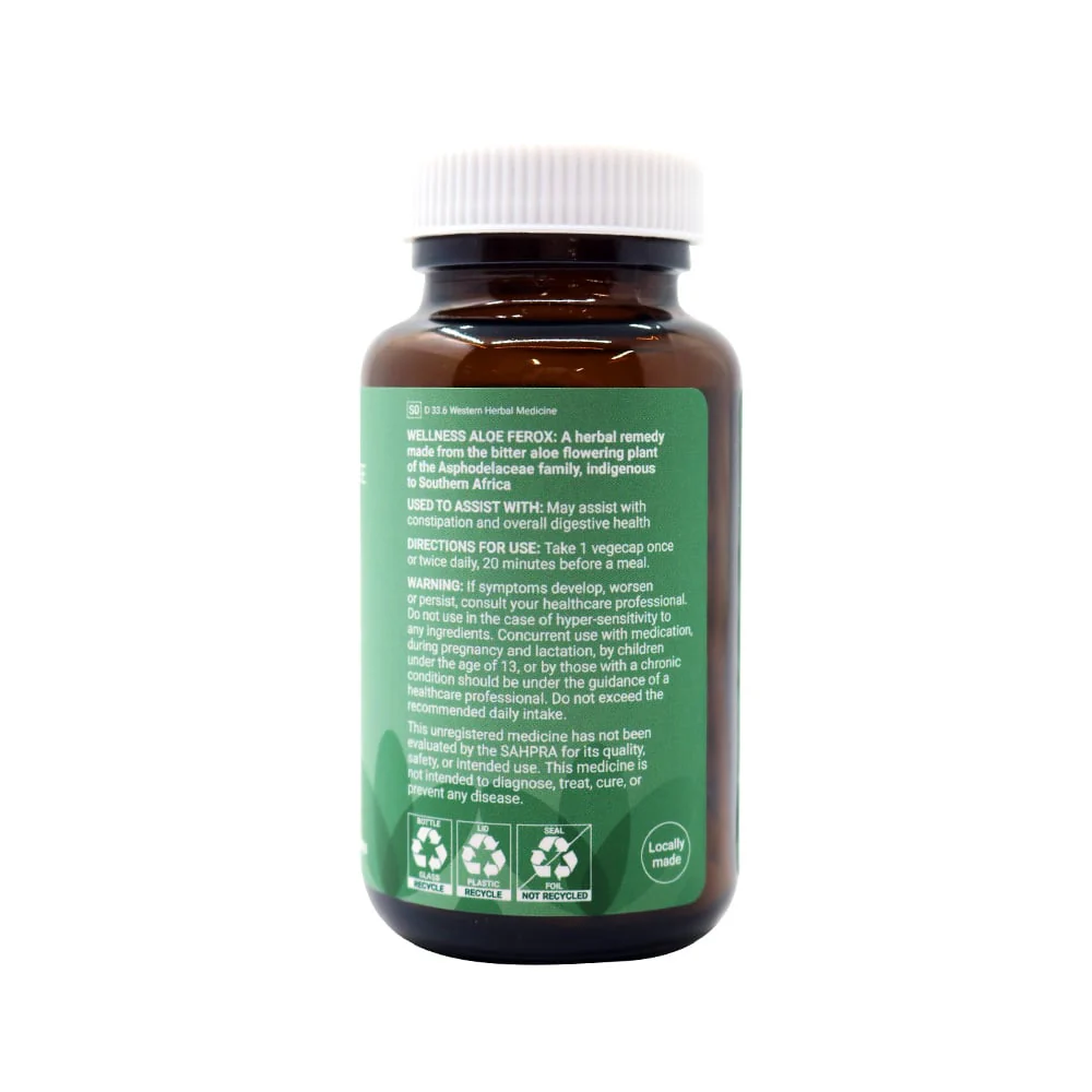 Wellness - Aloe Ferox 300mg 60s - Image 2