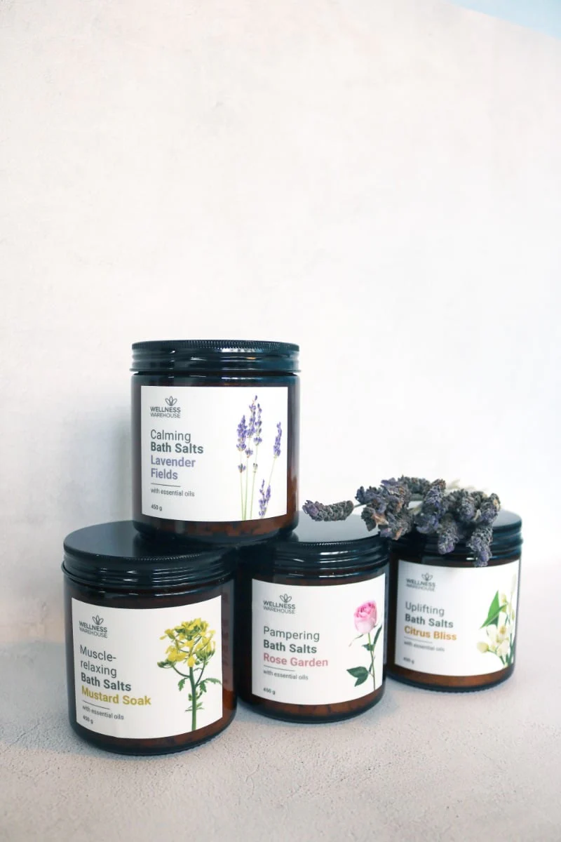 Wellness - Bath Salts Jar Lavender 450g - Image 3