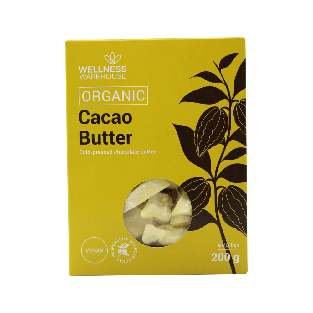 Wellness - Cacao Butter Raw Organic 200g
