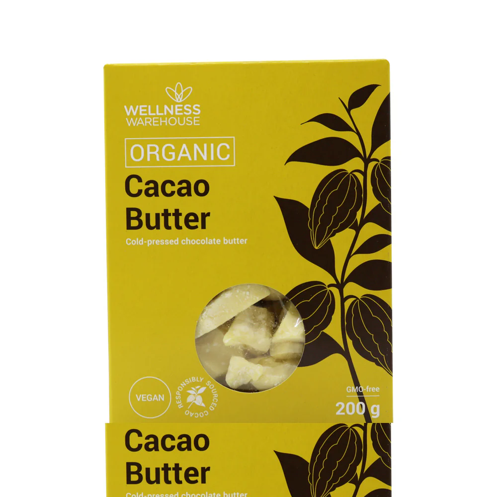 Wellness - Cacao Butter Raw Organic 200g - Image 2