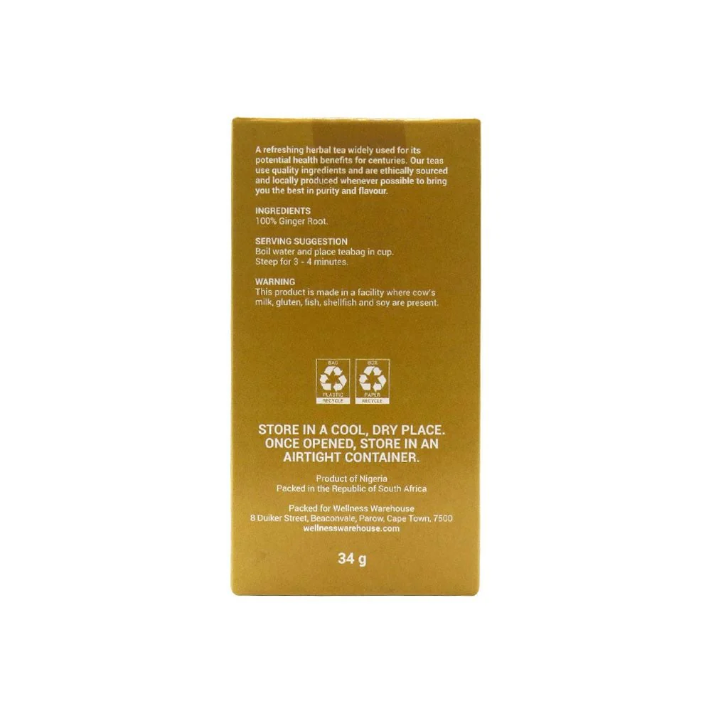 Wellness - Ginger Root Tea Infusion 20s - Image 2