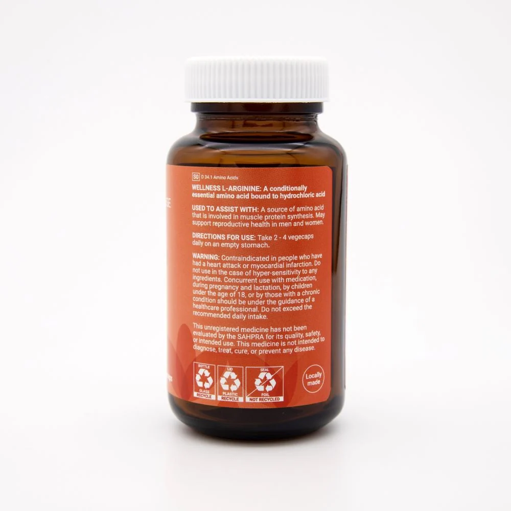 Wellness - L-Arginine 740mg 60s - Image 2