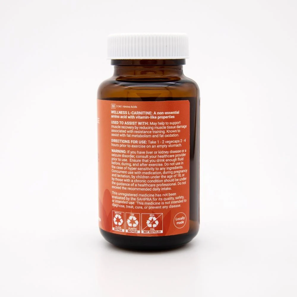 Wellness - L-Carnitine 550mg 60s - Image 3