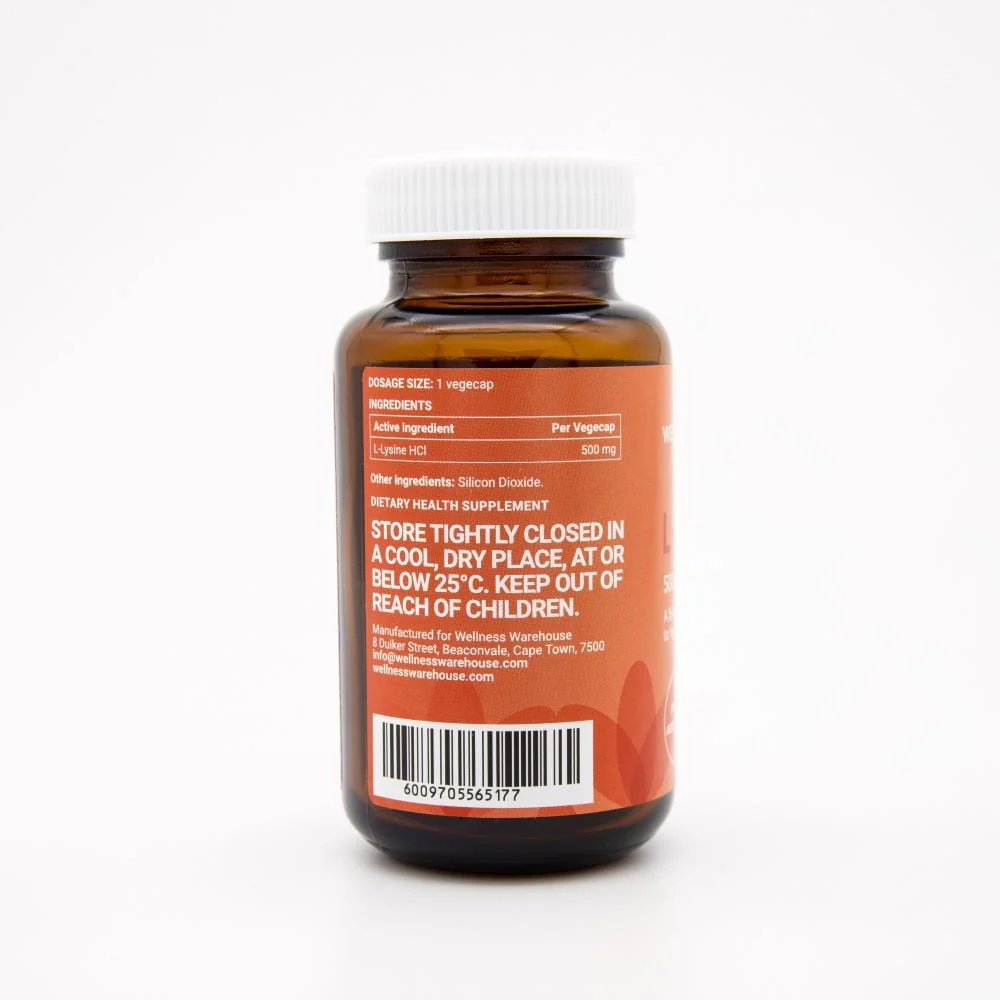 Wellness - L-Lysine 500mg 60s - Image 2