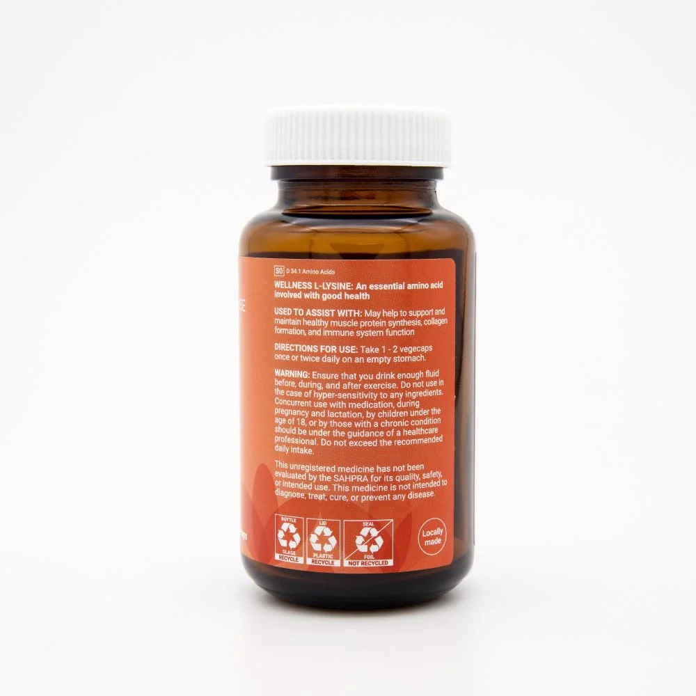 Wellness - L-Lysine 500mg 60s - Image 3
