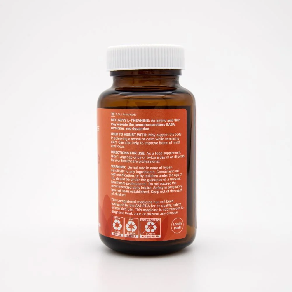 Wellness - L-Theanine 200mg 60s - Image 3