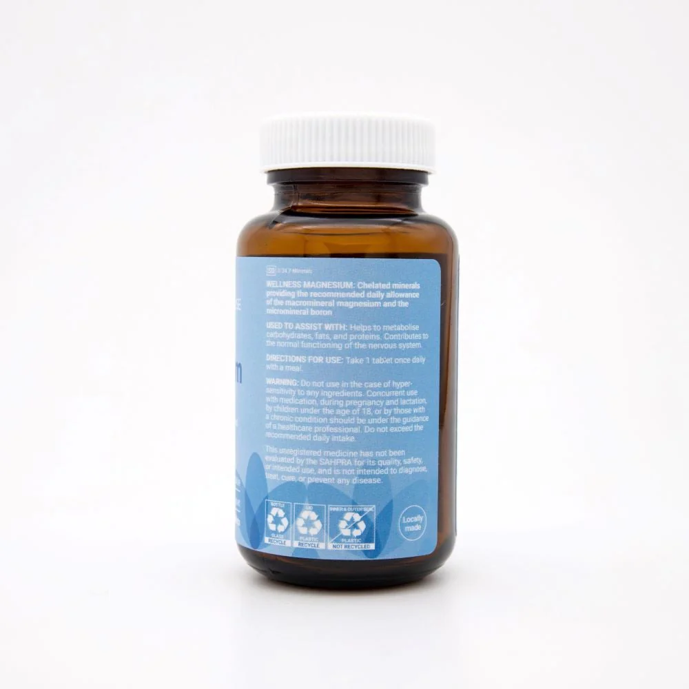 Wellness - Magnesium Bisglycinate 200mg 60s - Image 2