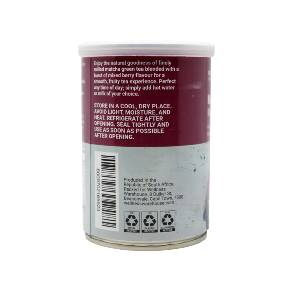 Wellness - Matcha Powder Mixed Berry 100g - Image 3