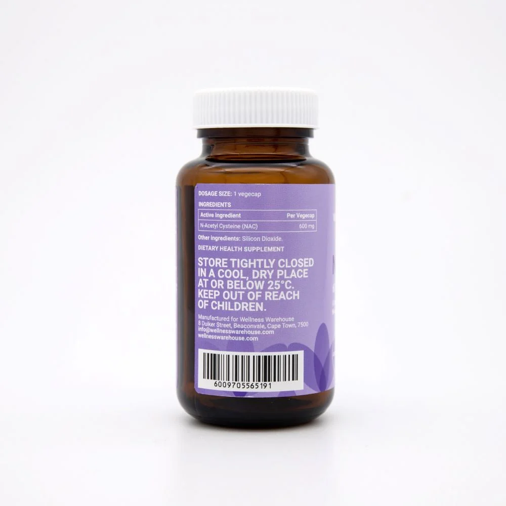 Wellness - NAC (N-acetyl cysteine) 600mg 60s - Image 3
