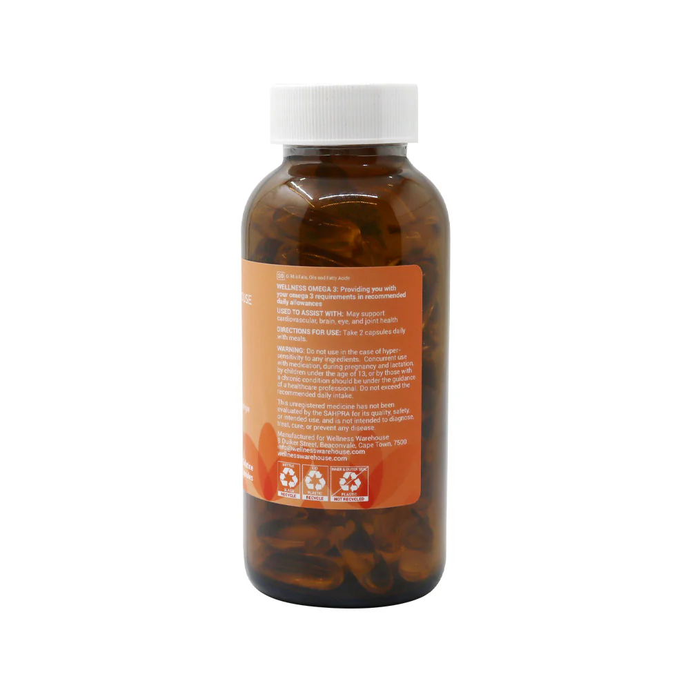Wellness - Omega 3 Fish Oil 90s - Image 2