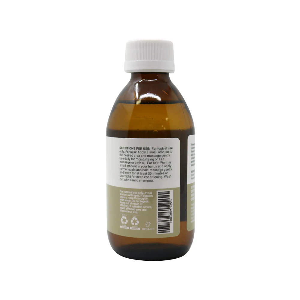 Wellness – Organic Castor Oil (Cold pressed, hexane free) 200ml - Image 2