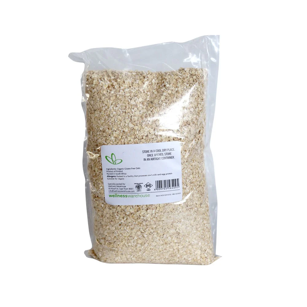 Wellness - Rolled Oats Organic Gluten Free 1kg - Image 2