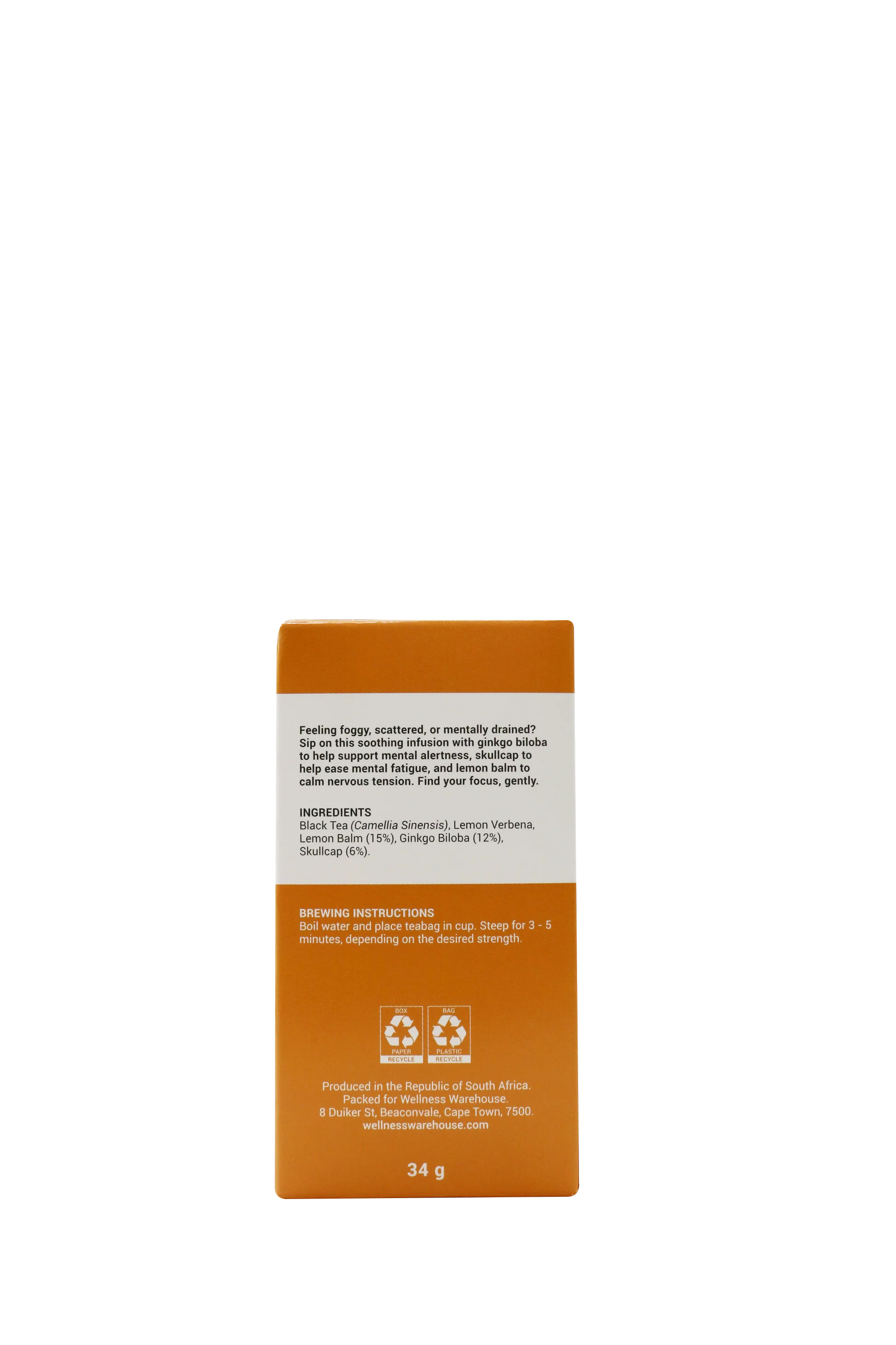 Wellness - Tea Focus Herbal Infusion 20s - Image 2