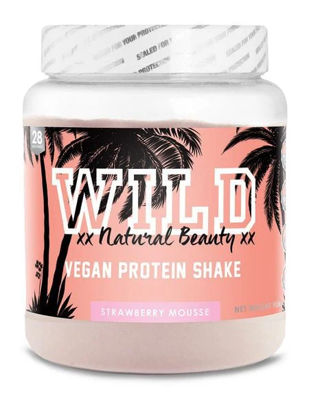 Wild - Natural Beauty Vegan Protein Strawberry 908g
