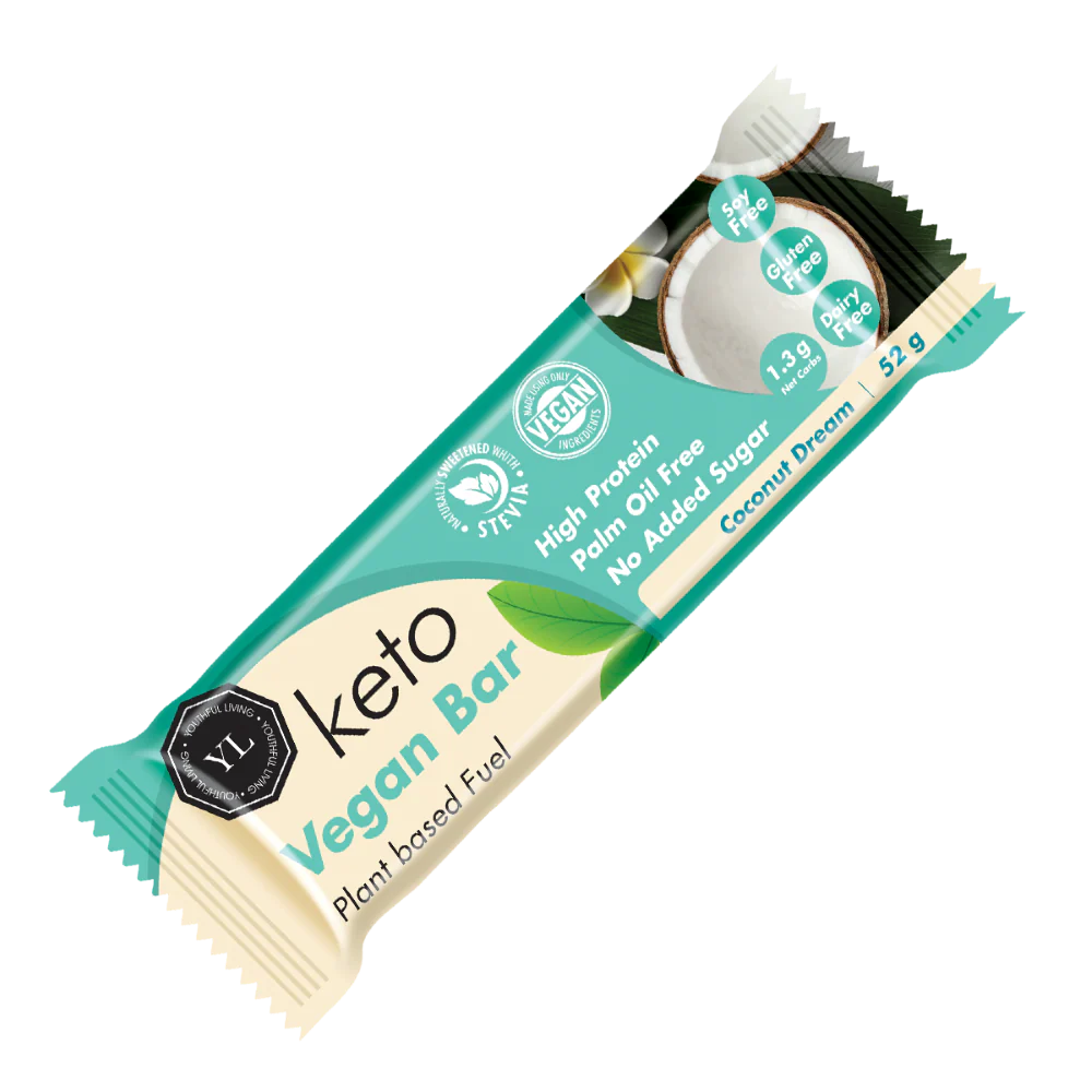 Youthful Living - Bar Vegan Keto Coconut Dream 52g