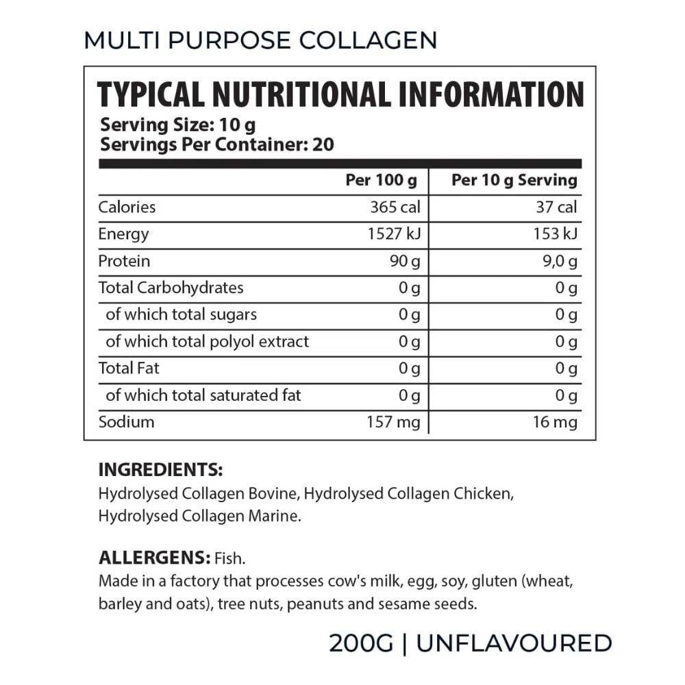 Youthful Living - Nutricosmetics Marine Collagen Pure 200g - Image 2